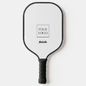Gepersonaliseerd naam Team Logo Pickleball Paddle (Achterkant)