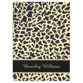 Gepersonaliseerd Naam Tekstvak voor mozaïekklembor Klembord (Achterkant)