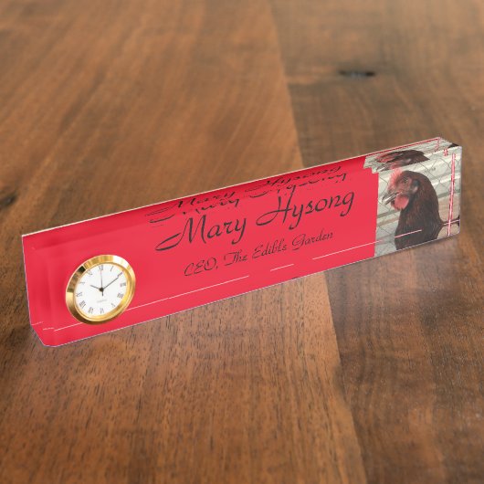 Gepersonaliseerd naambordje (Zijkant)