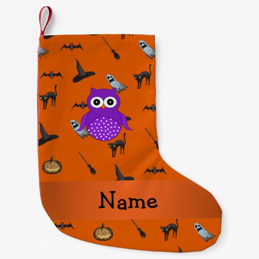 Gepersonaliseerd naamplaatje kleine kerstsok (Voorkant)