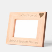 Gepersonaliseerd "Naar mijn eerste en laatste lief Gegraveerde Lijstjes (Links)