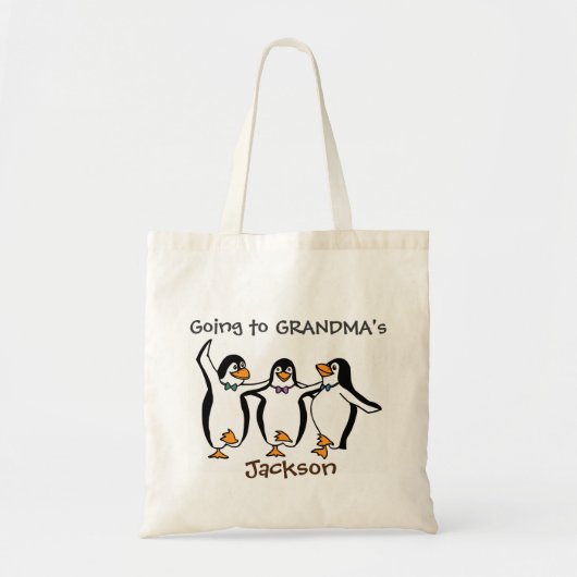 Gepersonaliseerd naar oma's tas (Voorkant)