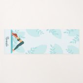 Gepersonaliseerd Namaste Design - Custom Fitness & Yogamat (Voorkant (horizontaal))