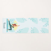 Gepersonaliseerd Namaste Design - Custom Fitness & Yogamat (Voorkant (horizontaal))