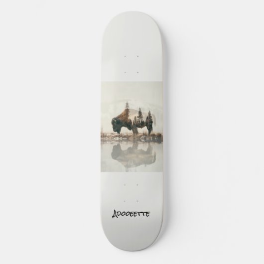 Gepersonaliseerd Native Amerikaans Skateboard (Voorkant)