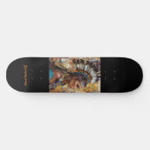 Gepersonaliseerd Native Amerikaans Skateboard (Horizontaal)