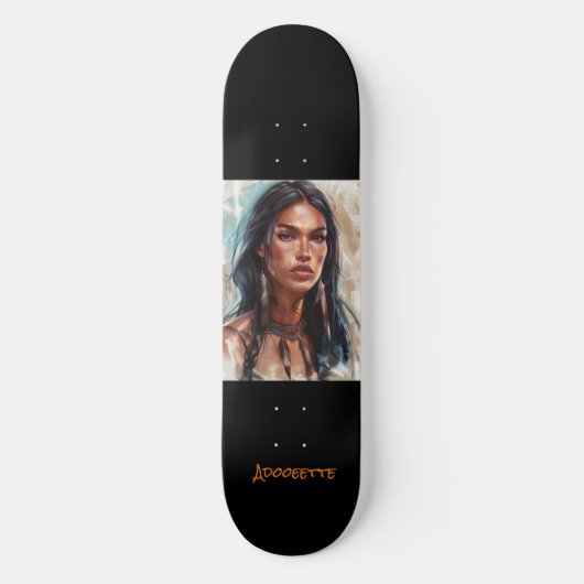 Gepersonaliseerd Native Amerikaans Skateboard (Voorkant)