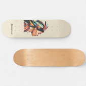 Gepersonaliseerd Native Amerikaans Skateboard (Horizontaal)