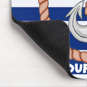 Gepersonaliseerd nautisch anker 1 Muismat (Hoek)