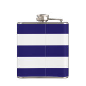 Gepersonaliseerd | Nautisch anker Heupfles (Achterkant)