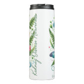 Gepersonaliseerd Nierziektebewustzijn Thermosbeker (Achterkant)