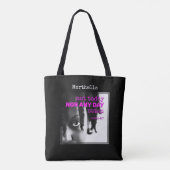 GEpersonaliseerd NIET VANDAAG SATAN Tote Bag (Achterkant)