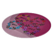 GEPERSONALISEERD NIEUW JAAR 20XX & FLOWERS WREATHE SNIJPLANK (Hoek)