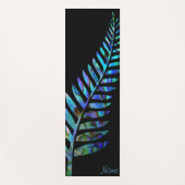 GEPERSONALISEERD NIEUW ZEELAND FERN PAUA YOGA MAT (Voorkant)