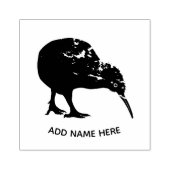 GEPERSONALISEERD NIEUW ZEELAND KIWI RUBBER STEMP RUBBERSTEMPEL (Afrduk)