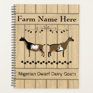 Gepersonaliseerd Nigeriaans Boerderij voor dweilan Planner