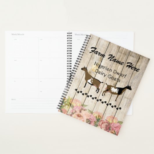 Gepersonaliseerd Nigeriaans Boerderij voor dweilan Planner (Display)