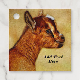 Gepersonaliseerd Nigeriaans Kind voor dweiland Bedankjes Labels