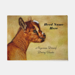 Gepersonaliseerd Nigeriaans Kind voor dweiland Deurmat