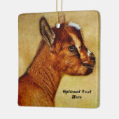 Gepersonaliseerd Nigeriaans Kind voor dweiland Keramisch Ornament (Links)