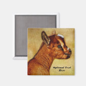 Gepersonaliseerd Nigeriaans Kind voor dweiland Magneet (Voorkant / Achterkant)