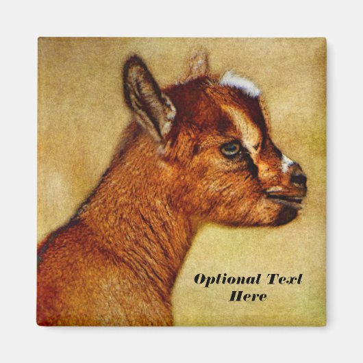 Gepersonaliseerd Nigeriaans Kind voor dweiland Magneet (Voorkant)