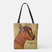 Gepersonaliseerd Nigeriaans Kind voor dweiland Tote Bag (Achterkant)
