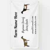 Gepersonaliseerd Nigeriaans Show voor dweiland Spandoek (Verticaal)