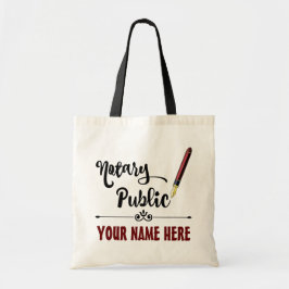 Gepersonaliseerd Notarische Pinksternpen Tote Bag