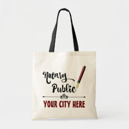 Gepersonaliseerd Notarische Pinksternpen Tote Bag