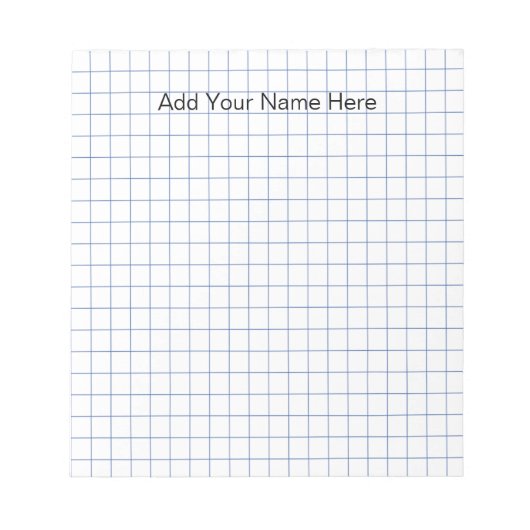 Gepersonaliseerd Notitieblok (Voorkant)