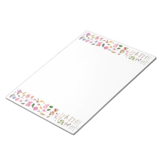 Gepersonaliseerd Notitieblok 5,5 "x 6" (Schuin)