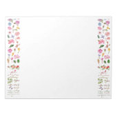 Gepersonaliseerd Notitieblok 5,5 "x 6" (Voorkant)