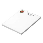 Gepersonaliseerd Notitieblok brandweer (Linkerzijde)