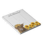 Gepersonaliseerd Notitieblok - Desk Accessoires -  (Schuin)