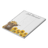 Gepersonaliseerd Notitieblok - Desk Accessoires -  (Linkerzijde)