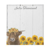 Gepersonaliseerd Notitieblok - Desk Accessoires -  (Voorkant)