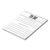 Gepersonaliseerd Notitieblok, Gratis Lijst, om Lij Notitieblok (Linkerzijde)