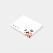 Gepersonaliseerd notitieblok Ladybug Post-it® Notes (Schuin)
