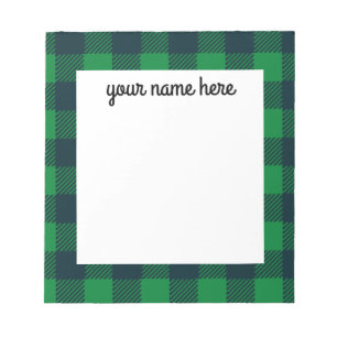 Gepersonaliseerd Notitieblok met buffelverdeling