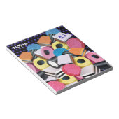 Gepersonaliseerd Notitieblok Snoep Allerlei ontwer (Schuin)