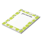 Gepersonaliseerd Notitieblok van Groene Apple (Linkerzijde)