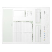 Gepersonaliseerd Notitieblok voor dagelijkse organ (Voorkant)