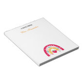 Gepersonaliseerd Notitieblok voor docenten, Schatt (Schuin)