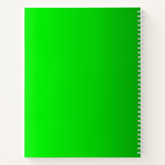 Gepersonaliseerd Notitieboek (Achterkant)