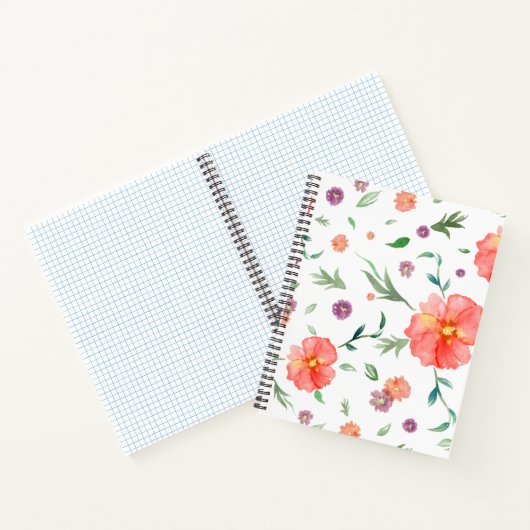 Gepersonaliseerd Notitieboek cadeau met Waterverf  (Binnen)