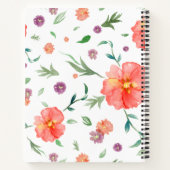 Gepersonaliseerd Notitieboek cadeau met Waterverf  (Achterkant)