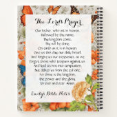 Gepersonaliseerd Notitieboek dat het Onze Vader be (Achterkant)