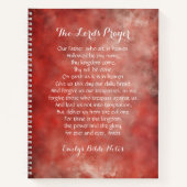 Gepersonaliseerd Notitieboek dat het Onze Vader be (Voorkant)