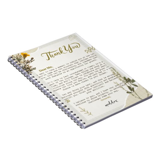 Gepersonaliseerd  Notitieboek - Dear Me (Rechterzijde)